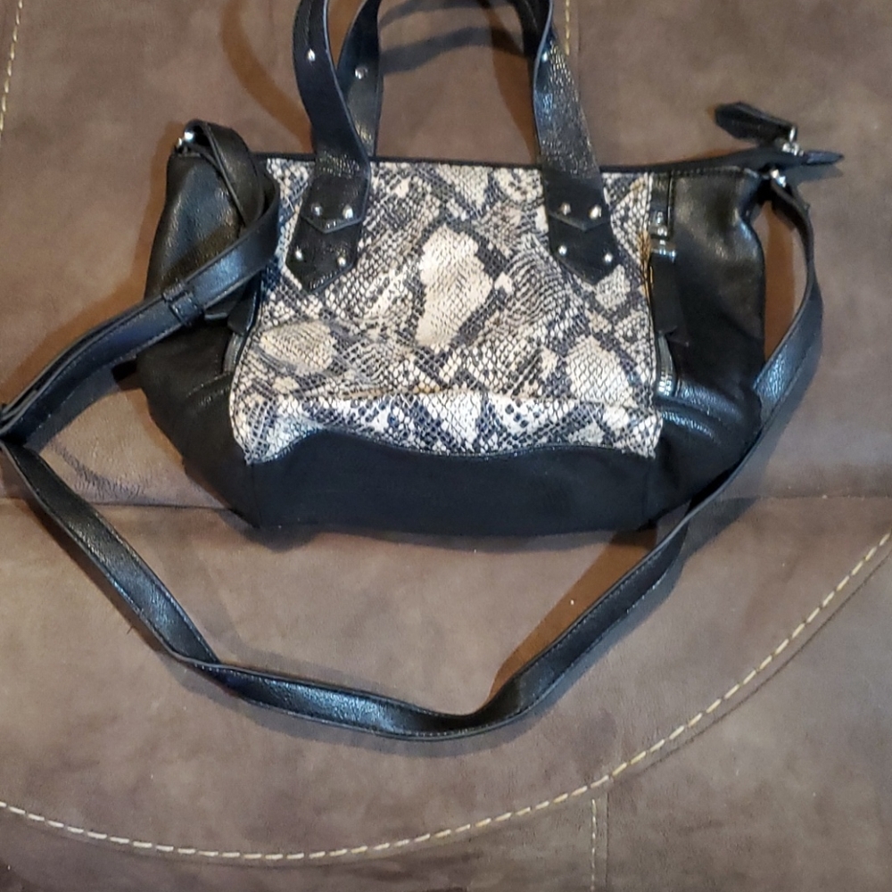 Fun reversible bag.